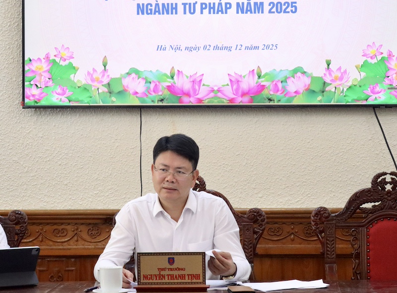 Họp Hội đồng bình xét sự kiện nổi bật ngành Tư pháp năm 2025